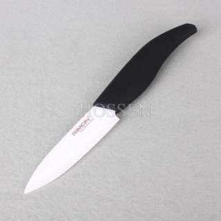   Ceramic Solid Fruit Knife Never Wear with ABS Black Handle CMT WAK003