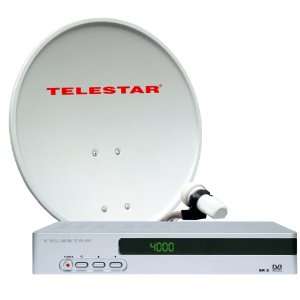 Telestar Astra Digital 1 Teilnehmer Sat Paket mit 55cm Sat Spiegel 