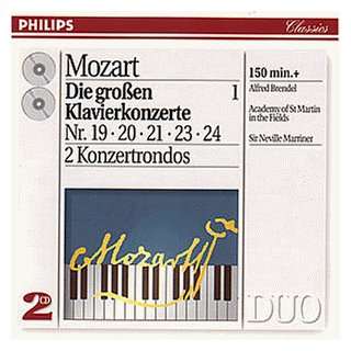 Duo   Mozart (Klavierkonzerte, Rondos) Alfred Brendel, Neville 