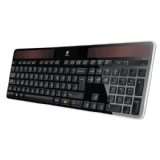 Logitech K750 Tastatur für PC solar schnurlos schwarz (deutsches 
