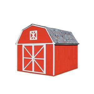   10 Ft. X 14 Ft. Wood Storage Building Kit 18421 5 