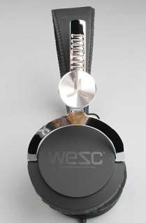 WeSC The Bass Headphones in Black  Karmaloop   Global Concrete 