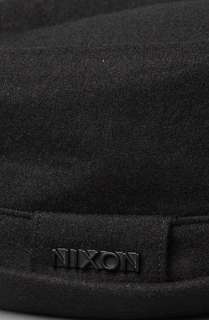 Nixon The Post Porkpie Fedora in Black  Karmaloop   Global 