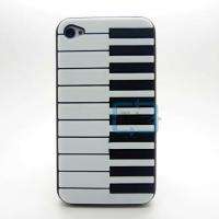 Piano Rubber SILICONE Skin Soft Back Case Cover for Apple iPhone 4 4G 