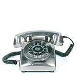 WILD & WOLF Dreyfuss 500 chrome telephone