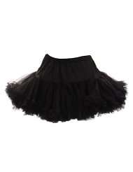 Hell Bunny Petticoat MICRO TUTU black/black