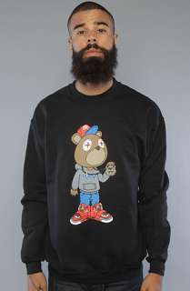 Piece Keeper Beareezy Crewneck Black  Karmaloop   Global Concrete 