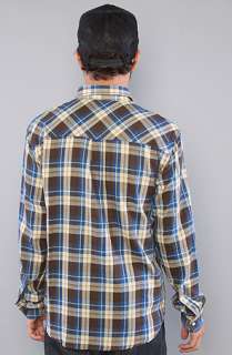 HUF The Paddington Buttondown Shirt in Brown  Karmaloop   Global 