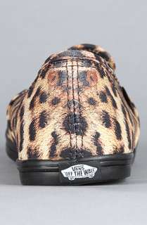 Vans Footwear The Slip On Lo Pro Sneaker in Black Leopard  Karmaloop 