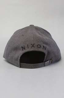 Nixon The Willow Cap in Black Heather  Karmaloop   Global 