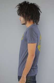 Obey The Union Local 74520 Heather Thrift Tee in Indigo  Karmaloop 