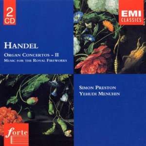 Forte   Händel (Orgelkonzerte Vol. 2) S. Preston, Menuhin Fest.Orch 