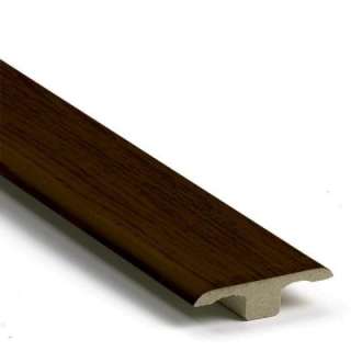 Bruce 72 in. x 2 in. x 1/2 in. Maple Chocolate Lamin.ate T Moulding 