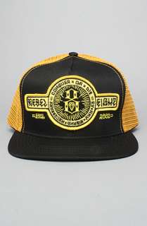 REBEL8 The Conquer Or Die Snapback Cap in Yellow  Karmaloop 