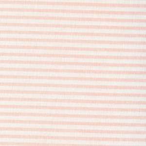 MODA PEACH AND CREAM STRIPE~ Cotton Quilt Fabric  