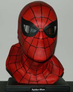   Spiderman Full Life Sized 11 Marvel Head Bust 13 Statue Alex Ross LE