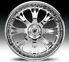 20 Asanti AF153 Chrome Wheels Rims 2 Piece