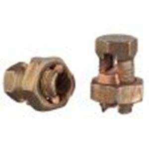 Blackburn Split Bolt Connectors for #6 Solid to #8 Solid Wire (2 Pack 