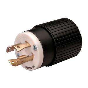 Reliance Controls Twist Lock Plug, 30A, 125/250V L1430P at The Home 