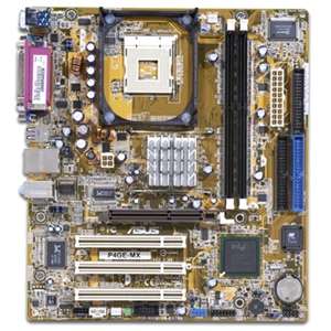 Asus P4GE MX Intel Socket 478 mATX Motherboard / Audio / Video / AGP 