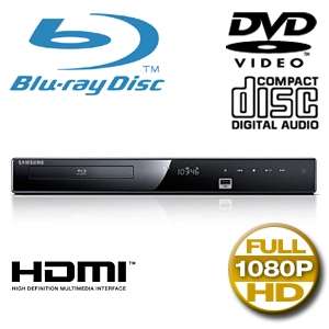 Samsung BD P1590 Blu Ray Disc Player   1080p, HDMI, Ethernet, USB, BD 