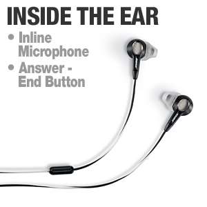 Bose Mobile In ear Headphones   Inline Microphone, Answer/End Button 