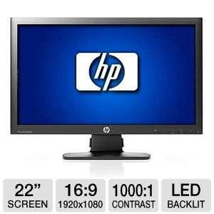 HP Compaq LE2202X 22 Class Widescreen LED Backlit Monitor   1920 x 
