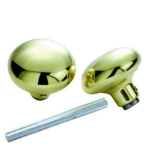 First Watch Security Solid Brass Knob Set with Spindle 1130 at The 