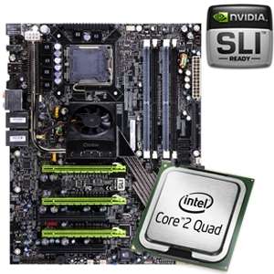 EVGA nForce 780i SLI Motherboard CPU Bundle   Intel Core 2 Quad Q6600 