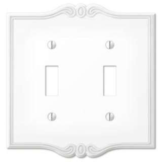   Gang White Toggle Wall Plate (6PCW102) from 