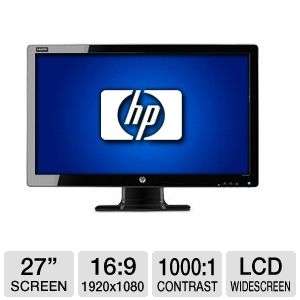 HP 2711X 27 Widescreen Full HD LED Monitor   1920x1080, 10001 Native 