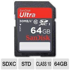 Sandisk SDSDU 064G A11 64GB Ultra SDXC UHS I Card   64GB, Class 10, up 