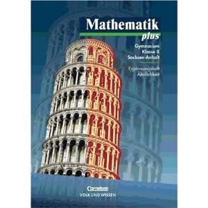 Mathematik plus, Ausgabe Sachsen Anhalt  Klasse 8, Ergänzungsheft 
