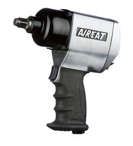 ACA 1404 1/2 Brushed Aluminum Impact Wrench Air Cat  