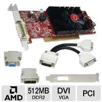 Visiontek 900292 Radeon HD 3450 Video Card   512MB DDR2, PCI, DMS 59 