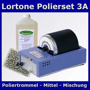 Polierset 3 A Poliertrommel Poliermaschine  Lortone USA  