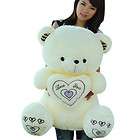 New Cute Giant Plush Double Heart Teddy Bear Sleepy Doll Toy 40CM 100% 