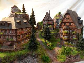 Premium Diorama Spur N Historisches Fachwerk im Harz  