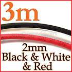 3m Wire Wrap Cable Tubing Sleeving Heat Shrink 2mm 3CS1