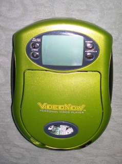 Green Video Now Personal Player Electronic Handheld Toy + Disk  