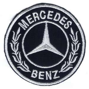 Logo Aufnäher / Iron on Patch  Mercedes Benz   Auto