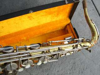 Vintage Revelle Holland Tenor Saxophone Sax Outfit  