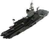   Brick # Modell 113 Century Military Aircraft Carrier # Made in China