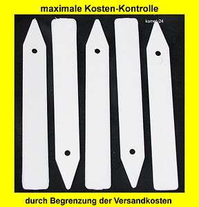 Pflanzenstecker 80 Stück Fähnchen Schilder Pflanzschilder 