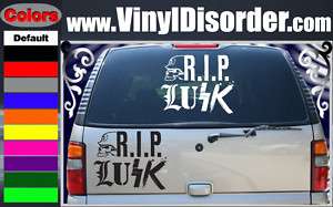 Metal Mulisha RIP Band Vinyl Car o Wall Decal Sticker  