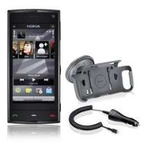    Nokia Handy Ohne Vertrag   Nokia X6 schwarz, inkl. Car Kit 