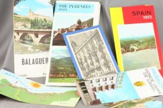 Vintage Paper Ephemera Travel Books Guide Map Postcards  