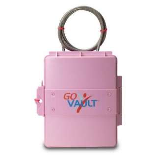 Go Vault Personal Portable Safe Pink GV1005 