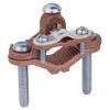 in. Ground Clamp Bronze Pipe
