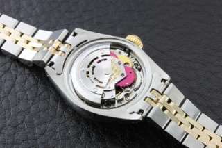 Genuine Ladies Rolex 18K Yellow Gold/SS Datejust Watch w/ Champagne 